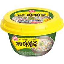 오뚜기 계란야채죽 상온, 285g, 1개입