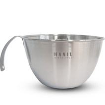 한일스텐레스 손잡이 스텐 계량 다용도 믹싱볼, 1200ml