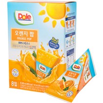 돌 후룻팝 오렌지 8p, 496ml, 1개