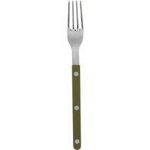 사브르 비스트로 샤이니 디너포크 21cm, 그린펀, 1개