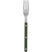 사브르 비스트로 샤이니 솔리드 포크, 다크그린, 1개