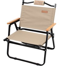 캠프빌리지 컴포트 로우체어 일반형 CVLO-001, 베이지, 1개