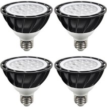 샛별하우스 LED PAR30 전구 15W E26 집중형, 주백색, 4개