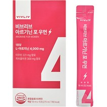 비브리브 아르기닌 포 우먼 15p, 270ml, 1개