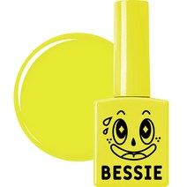 BESSIE 네온 젤네일 컬러 젤, N04 Sour Lemon, 11ml, 1개