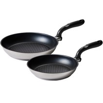 알텐바흐 하이퍼 엑시스 5중 스텐 프라이팬 2종 세트, 혼합색상, 프라이팬 24cm + 프라이팬 28cm