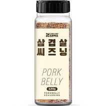 조은약초 삼겹살 씨즈닝, 120g, 1개