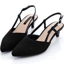 갓슈 여성용 니르 사이드홀더 미들힐 슬링백 5cm