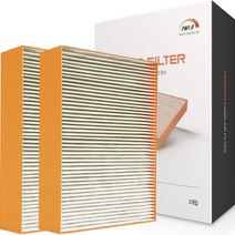 하나필터 PM1.0 구리 차량용 에어컨 필터 2p, 1개, CU-33