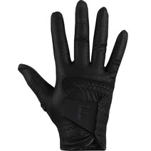 고프트 남성용 스파이더웹 리버스 풀파워 논슬립 골프장갑 오른손착용, 블랙