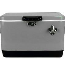 인블룸 파스텔 레트로 아이스쿨러, 그레이, 30L