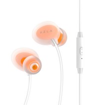 아즈라 ASMR 전용 실리콘 이어폰 ASE-500 스탠다드, 오렌지, ASE500-ASMR-STD-OR