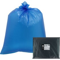 무상표 평판 비닐봉투 62x83cm 60리터 청색 100매, 60L, 100장