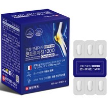 일양약품 관절 연골에존 뮤코다당 단백 콘드로이친 1200 54g, 60정, 1개