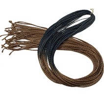 알로데 스트레이트 드레드 부분가발 75cm, TYPE 19, 1개