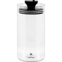 카페리아 압축진공 유리 커피보관용기 1000ml CA8, 혼합색상, 1개