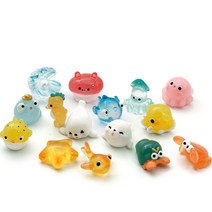포레스 DIY 수조관 꾸미기 테라리움 가챠 만들기 꾸미기 DIY 15종 세트, 언더 더 씨