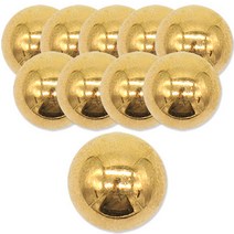 동대문단추왕 반콩 단추 13mm, 10개, 노랑골드