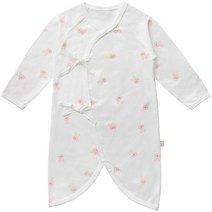 베이비앤아이 신생아용 사계절 배냇가운 바니, 핑크, 1개