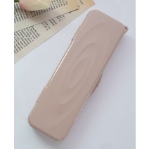 바첸 아동용 수저케이스 소, 살몬 핑크, 1개