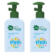 그린 핑거 마이 키즈 워시 프레쉬, 2개, 320ml