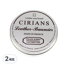 시리안스 가죽보호크림 105g + 스펀지 2p, 2세트