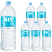 딥스 해양심층수 딥스블루, 6개입, 2L