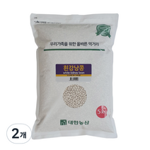 대한농산 흰강낭콩, 5kg, 2개