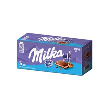 밀카 칩스 아호이, 100g, 5개