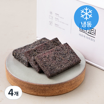 떡편 찰흑미인절미 (냉동), 675g, 4개