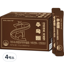 홀리데이즈 쑤욱빼 다이어트 커피맛, 28포, 3.3g, 4개