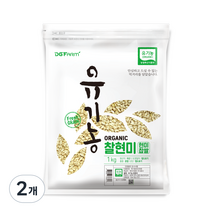 대구농산 유기농 찰현미, 1kg, 2개