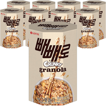 빼빼로 크런키 그래놀라, 140g, 9개