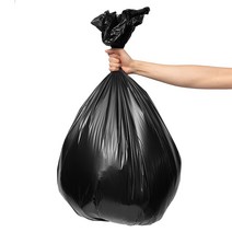 [100l쓰레기봉투] 코멧 배접 쓰레기 비닐봉투, 블랙(90x110cm), 100L, 100매