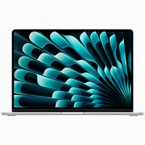 Apple 2023 맥북 에어 15, 실버, M2 8코어, 10코어 GPU, 256GB, 8GB, 35W 듀얼, 영문