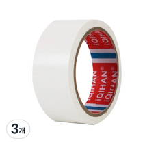 다다 고점도 강력 면 테이프 30mm x 20m, 흰색, 3개