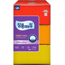 잘풀리는집 리얼실키 천연펄프 미용티슈, 6개입, 1팩