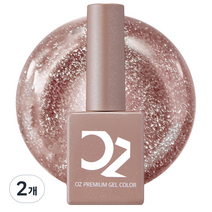 오즈네일 프리미엄 젤 컬러 10g, 19 판타지 브라운, 2개