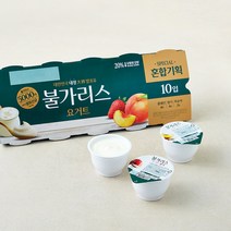 불가리스 요거트 플레인 + 딸기 + 복숭아, 85g, 10개입,… 솔직 후기 및 장단점 분석 - 구매 가이드