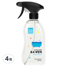 네이쳐러브메레 유아 욕조 세정제, 400ml, 4개
