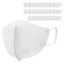 숨그림 무직타이거 2D 중형 마스크 1팩 50매, 1개입, 50개, 화이트