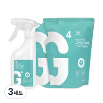 레인보우샵 구연산 워터 다목적세정제 500ml +리필 500ml x 2p, 3세트