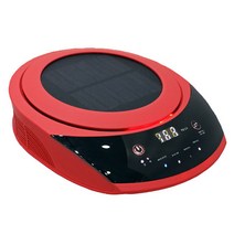 디티 태양열 차량용 공기청정기, DT-EST102-C1(레드)