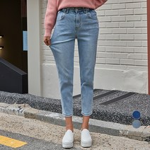 피핀 여성용 청 밴딩 배기팬츠 79271