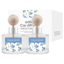 오도르 카 디퓨저 120ml, 아쿠아시크릿, 2개
