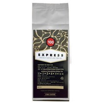 흠뻑커피 EXPRESS 100 원두커피, 홀빈, 200g