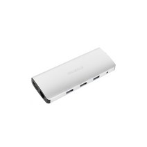 컴썸 11IN1 c타입 HDMI USB 3.0 랜 멀티허브, 실버