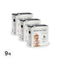 애플크럼비 테이프형 기저귀 남녀공용 L(8-12kg), 216매, 대형