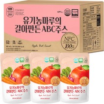 유기농마루 갈아만든 ABC 주스, 100ml, 50팩