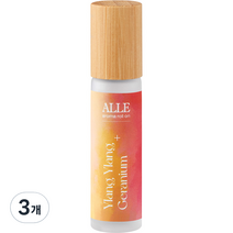 알레 아로마 롤온 일랑일랑 제라늄, 10ml, 3개